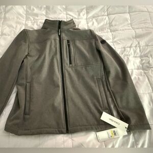 Calvin Klein Charcoal Full-Zip Jacket